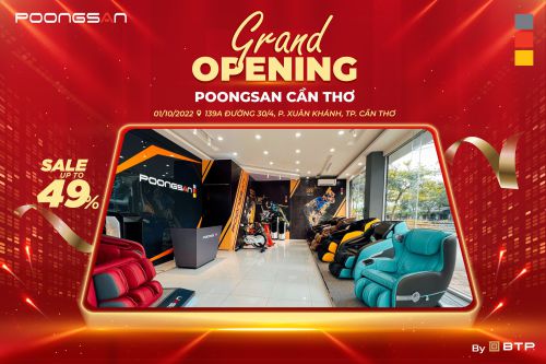 TƯNG BỪNG KHAI TRƯƠNG STREETSHOP POONGSAN ĐẦU TIÊN TẠI CẦN THƠ